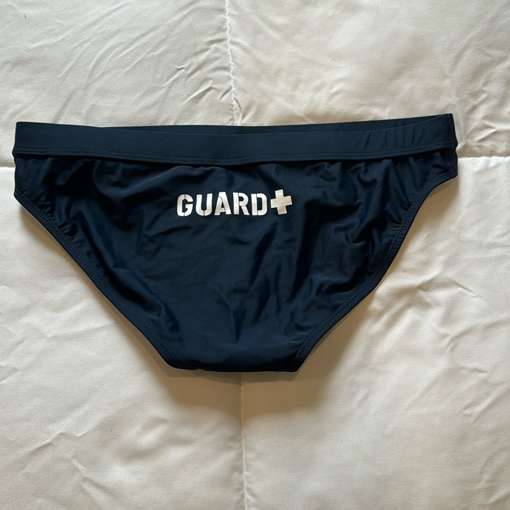 Navy guard swim bottoms